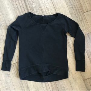 Lululemon boatneck sweatshirt
